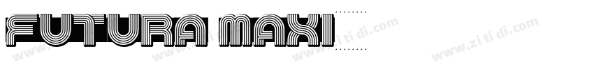 futura maxi字体转换